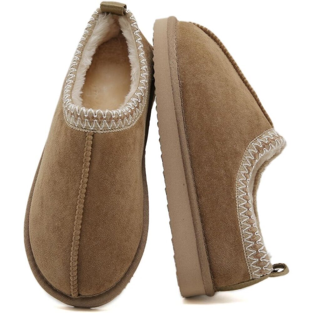 Cozy Women's Fuzzy Slippers - Memory Foam House Shoes for Winter Comfort